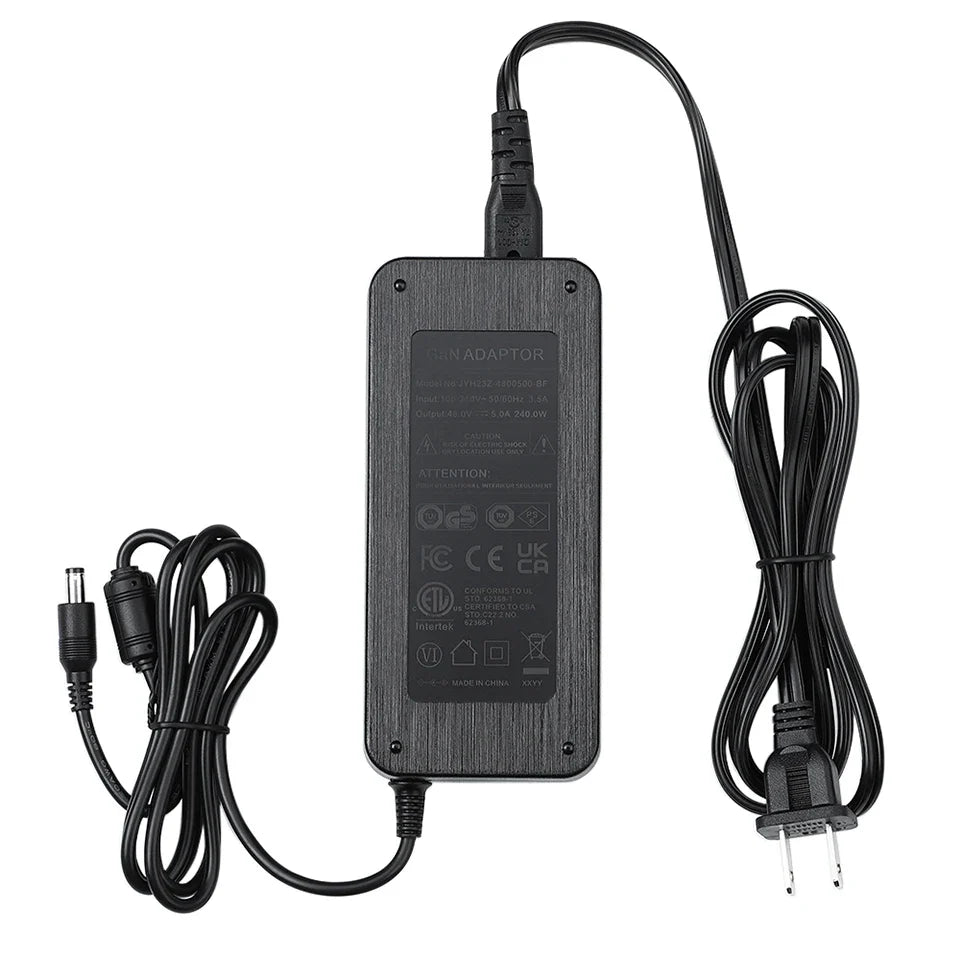 AIYIMA 48V 5A GaN Power Adapter — Switch Power Supply for TPA3255/TAS5630 Amplifiers, EU/US/AU/UK