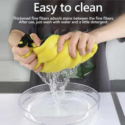 5/10/15/20PC Microfiber Car Cleaning Towels – High Absorption Multipurpose Cloths for Car Wash & Kitchen Cleaning