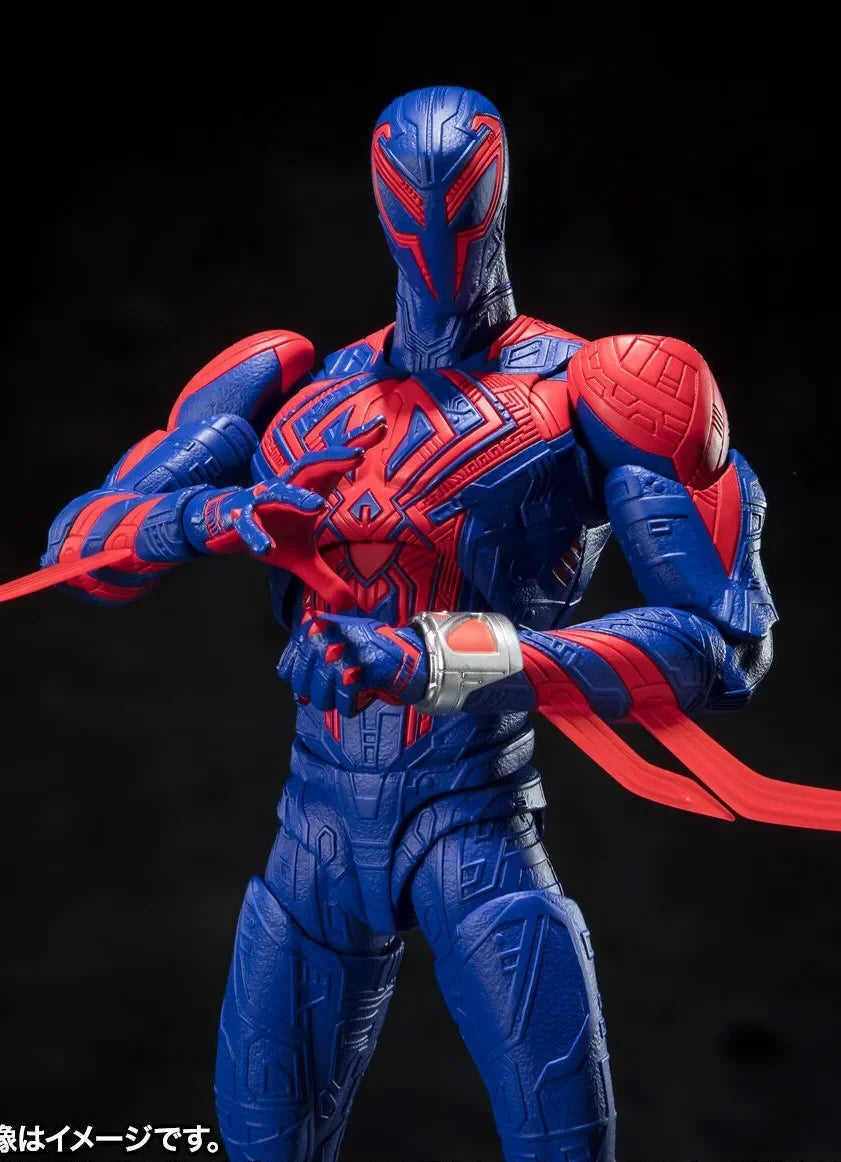 CT Spider-Man 2099 S.H.Figuarts – Across the Spider-Verse Part One Anime Action Figure Model Toy Gift