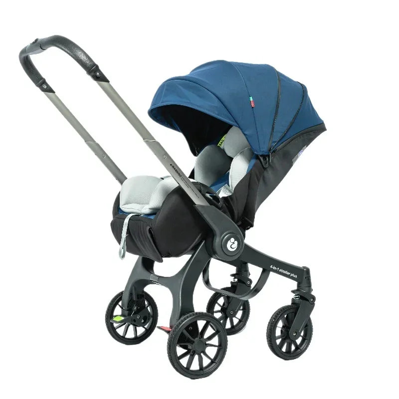 2025 New 4-in-1 Baby Stroller — Luxury Foldable Multifunctional Carriage & Portable Pram