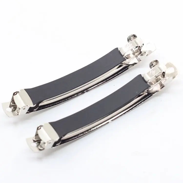 10pcs French Spring Hair Clips — Thickened Anti-Slip Barrette Blank Base for DIY Hairpins & Jewelry Making Accessories