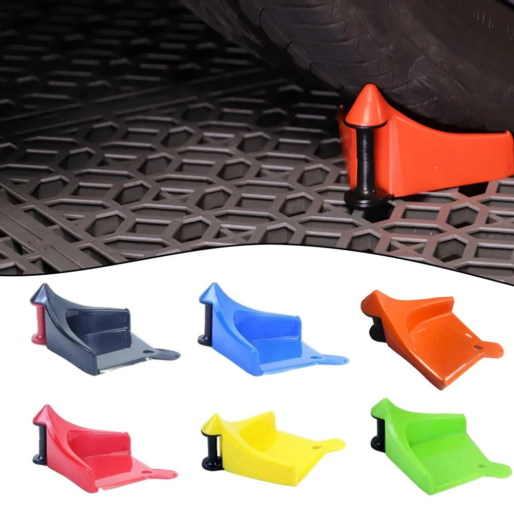 Portable Tire Wedge Hose Guides - Random Color Car Washing Water Pipe Tube Anti-Pinch Tools, Auto Hose Winder