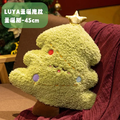 Cute Christmas Santa Claus Ornaments – Christmas Tree Pillows, Bay Window Decorations, Dolls & Sofa Cushions