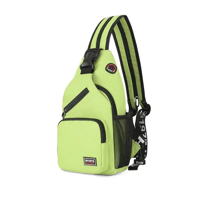 Women's Waterproof Oxford Breast Bag – Large Capacity Multi-Functional Casual Crossbody Backpack