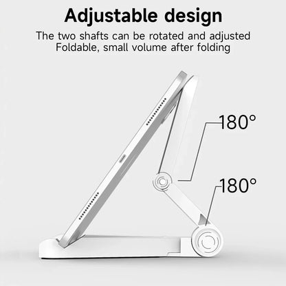 Universal Tablet Holder – Desktop Folding Stand for Samsung, Xiaomi, iPad, Easy to Carry Mobile Phone Stand