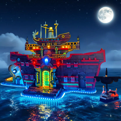 LYBMTWF LED Lighting Kit for Lego 75640 Floating Restaurant – (Bricks Not Included)