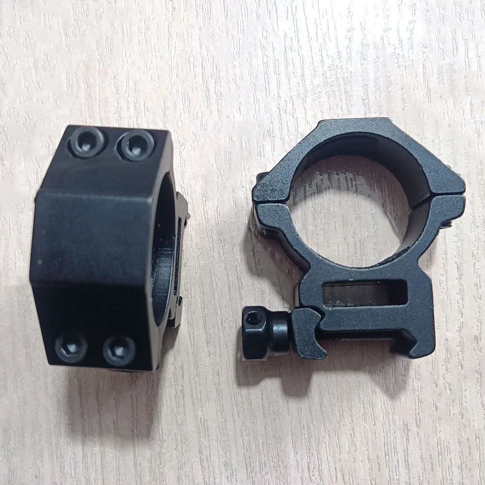 Hunting Rifle Scope Mount Ring – 25.4mm/30mm Tactical Scope & Flashlight Holder for 11mm/20mm Picatinny Rail