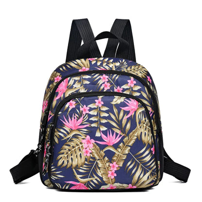 Trendy Floral Backpack Multi-Design – Lightweight Adjustable Strap Casual Daily Use Bag, Stylish Gift Backpack