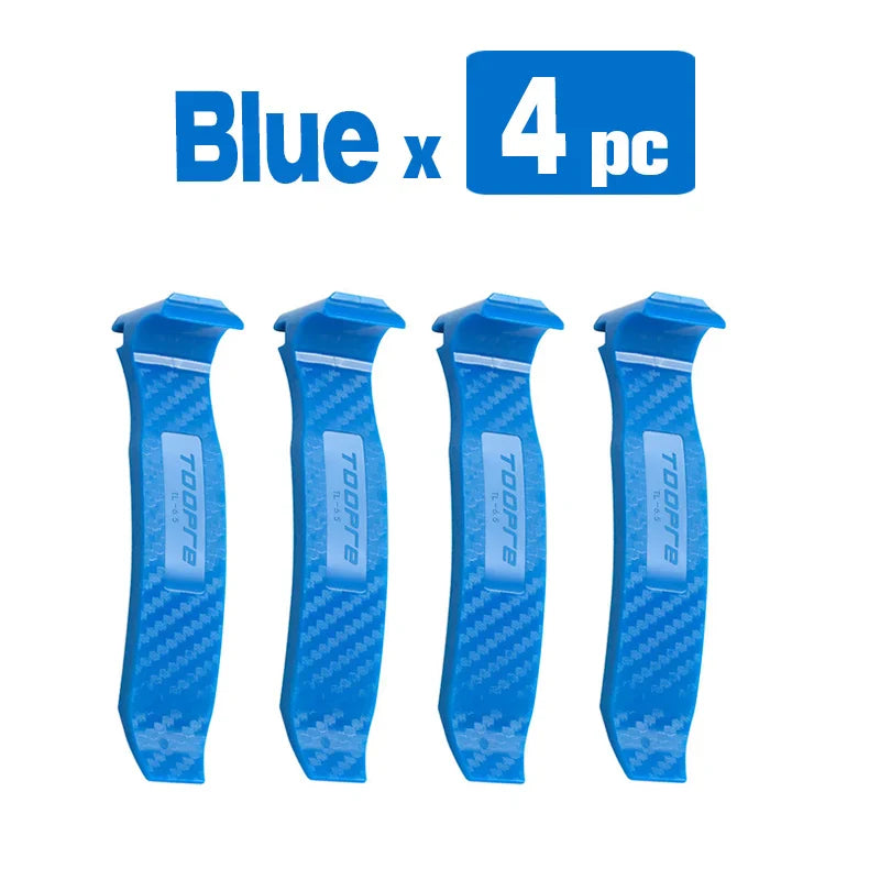 4-in-1 Bicycle Tire Lever Tool – Double-Head Tube Remover with Deflation Function for Road Bike Repair