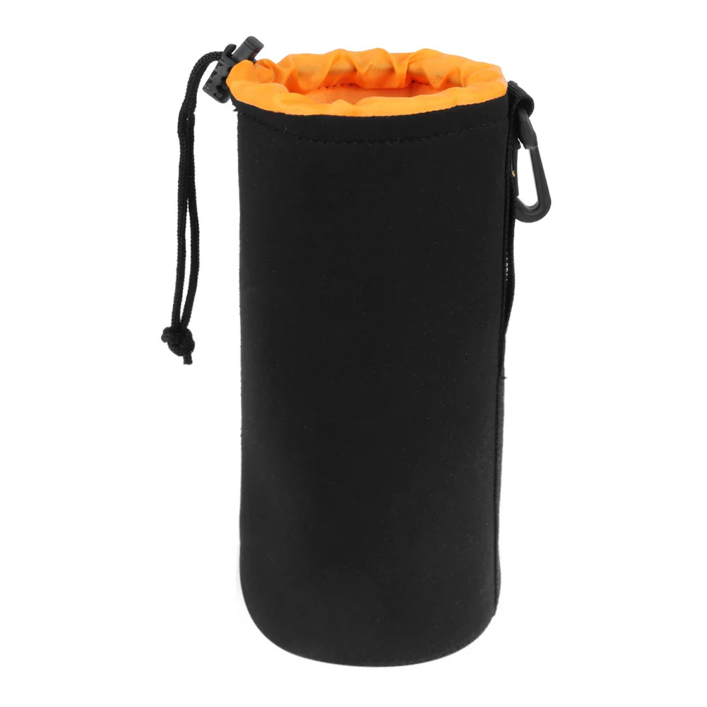 Neoprene Camera Lens Pouch — Waterproof Soft Case for Canon, Sony & Most DSLR Cameras