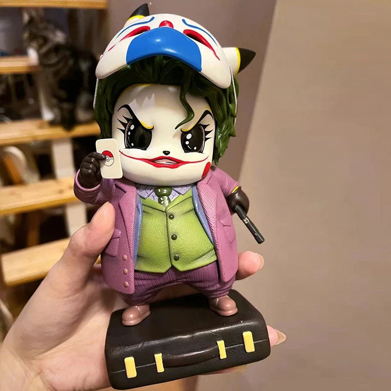 12.5cm Pokemon Pikachu The Joker GK Figure — Collectible Action Statue for Birthday Gifts & Decoration