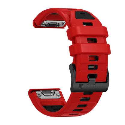 QuickFit Silicone Watch Strap – 22/26mm Band for Garmin Fenix 8/7/6/5, Epix Pro, Instinct 2, Enduro 3