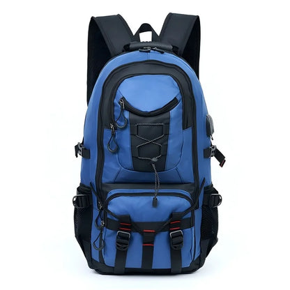 Large-Capacity Outdoor Hiking Backpack – Multi-Functional Water-Resistant Travel & Luggage Bag