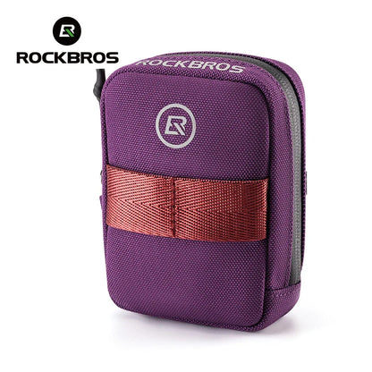 ROCKBROS Mini Bike Tail Bag – Lightweight Road Bicycle Storage for Tools & Accessories