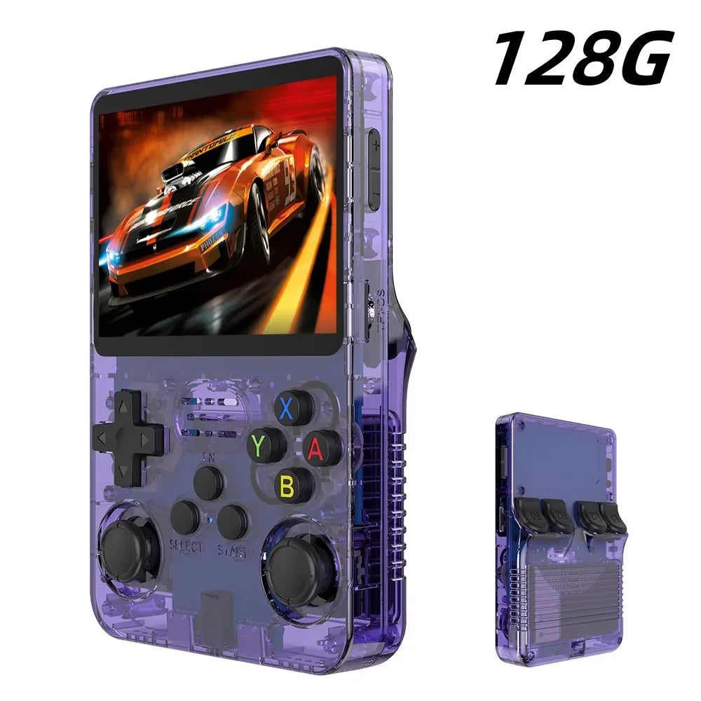 BOYHOM R36S Retro Handheld Game Console – 3.5" IPS, Linux ARKOS, Dual-RAM, 15,000+ Games, 64GB/128GB Portable Pocket Player