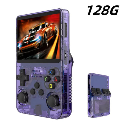 BOYHOM R36S Retro Handheld Game Console – 3.5" IPS, Linux ARKOS, Dual-RAM, 15,000+ Games, 64GB/128GB Portable Pocket Player