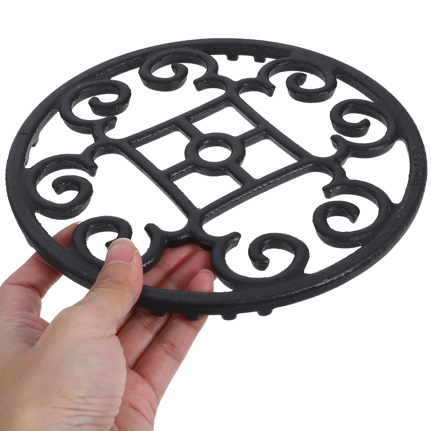 Iron Non-Slip Wok Ring & Pot Rack – Round Stove Pot Holder for Kitchen Cookware Accessories
