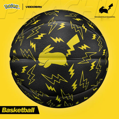 Professional PU Leather Basketball Size 7 – Indoor & Outdoor Game Ball with Pump