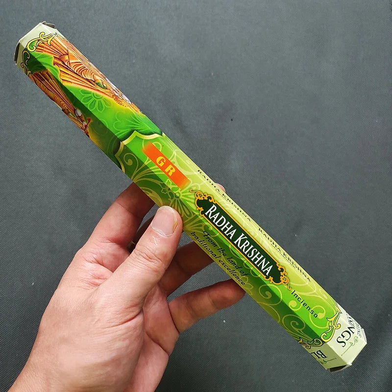 20 Sticks Indian Incense – White Sage, Lavender, Yoga & Sea Breeze Scents for Meditation, Air Purification & Aromatherapy