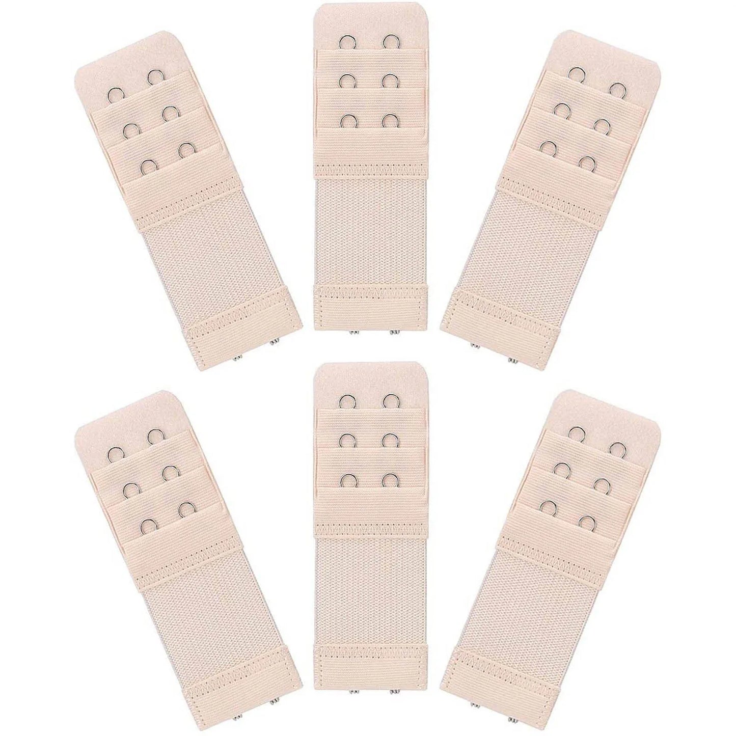 6PCS Women’s Bra Extender Strap Set – Adjustable Hook Extension for Bras, Underwear & Intimates Accessories