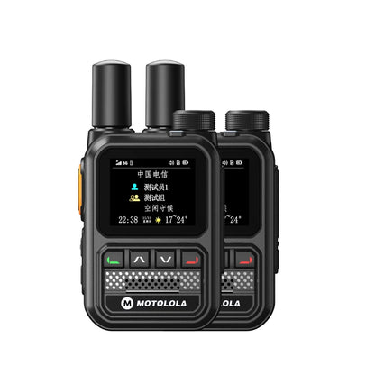 MOTOLOLA POC Network Walkie Talkie – 5G GPS Dual SIM Nationwide Intercom Handheld Long Range Two-Way Ham Radio Device