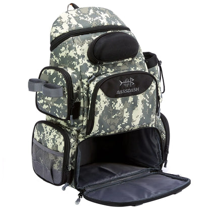 Bassdash Fishing Tackle Backpack — Lightweight Tactical Multifunctional Fishing Bag