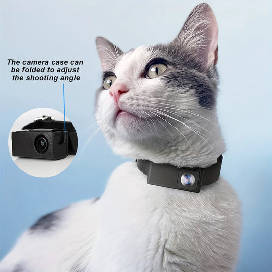 BORME HD 1080P Pet Camera – Wireless Collar Camera for Dogs and Cats, No WiFi Needed, Video Recording, Perfect Birthday Gift