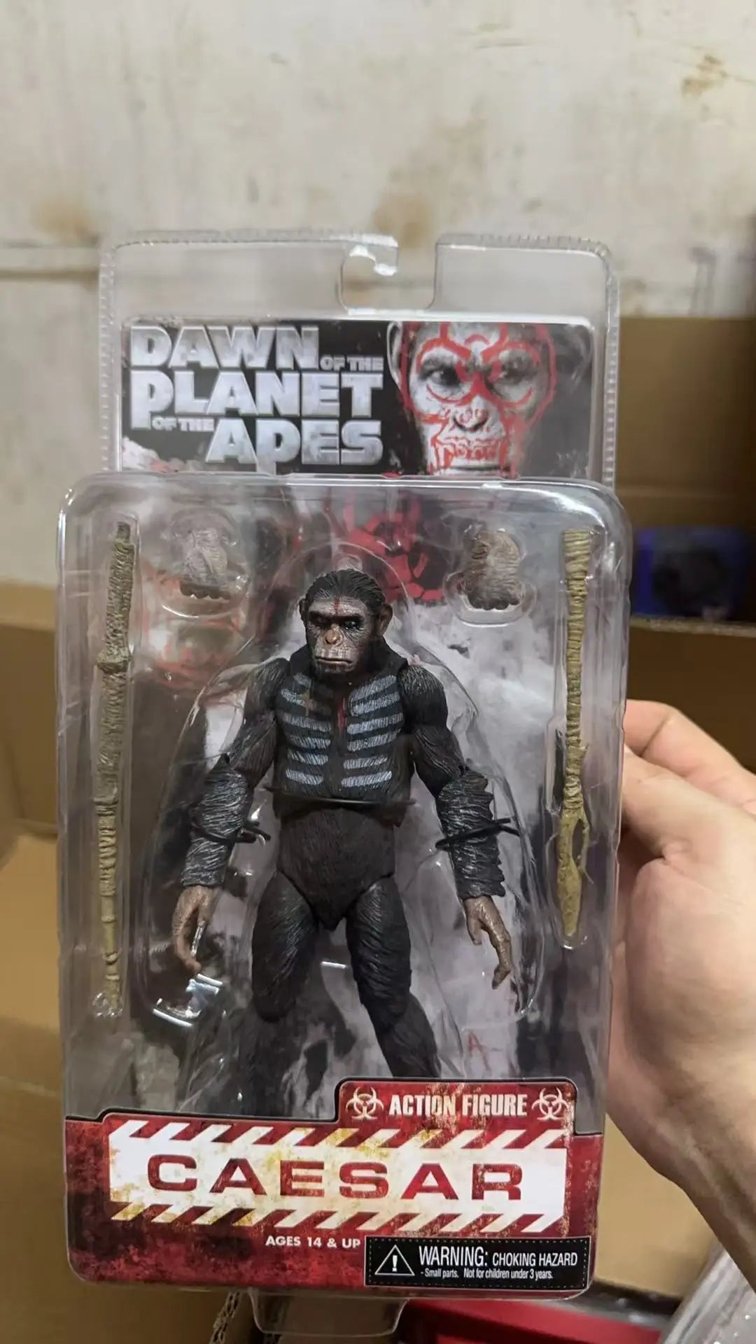 Rise of the Planet of the Apes PVC Figure Collection – Caesar, Koba, Luca & Maurice