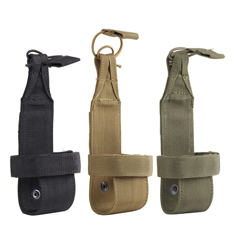 MOLLE Nylon Water Bottle Holder – Outdoor Camping & Hiking Belt Pouch for Canteen Carrier
