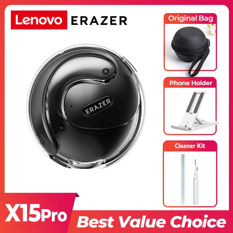 MINISO X15Pro AI Translator Earbuds — Bluetooth Wireless Sports Headphones, Waterproof HD Call Earphones with Mic