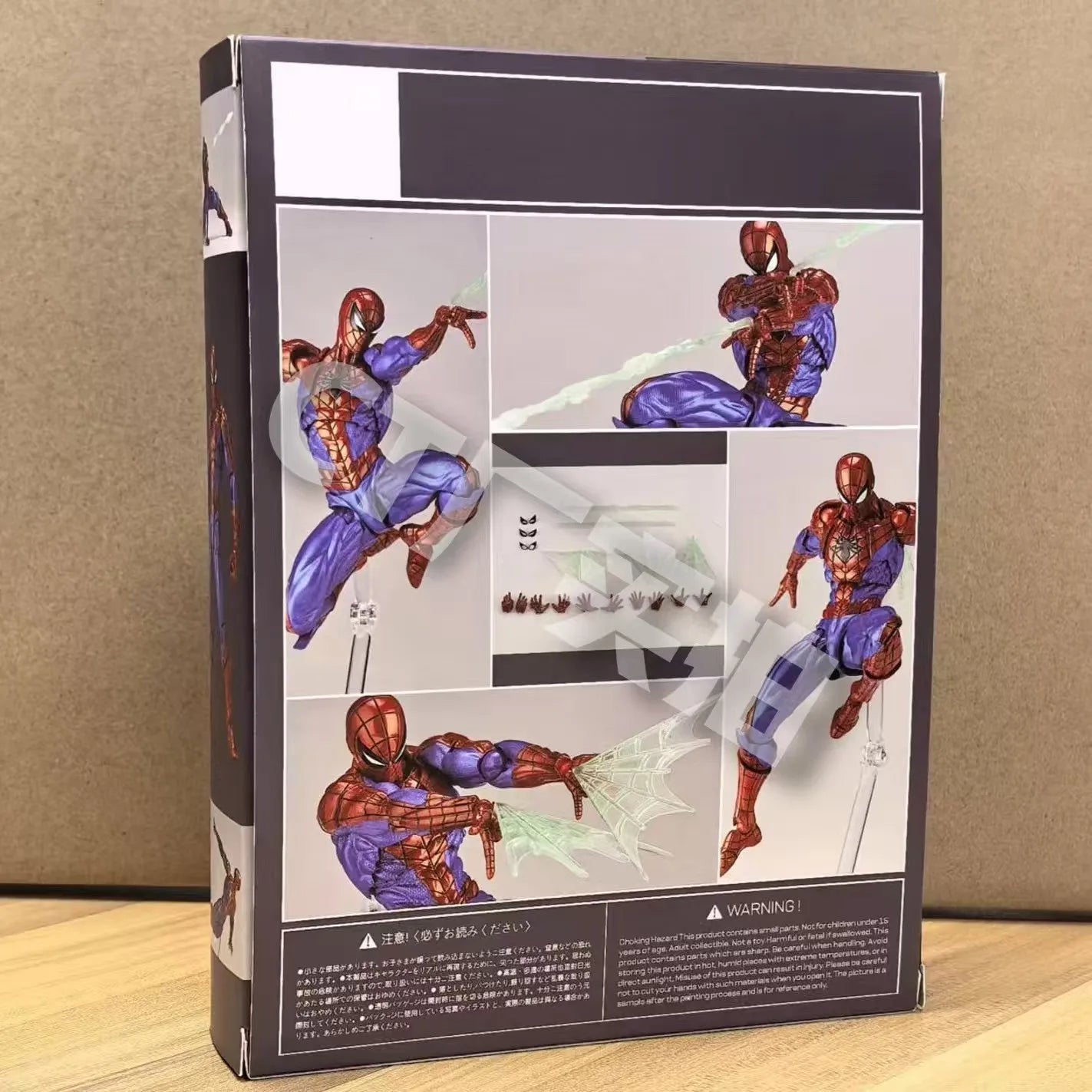 New CT Toys Spider-Man Figure — Amazing Yamaguchi Spider-Man 2.0, Anti-Venom Agent Anime Action Figure, Mafex SHF Collectible Toy Gift