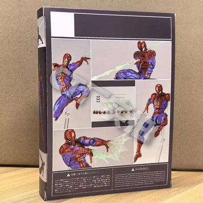 New CT Toys Spider-Man Figure — Amazing Yamaguchi Spider-Man 2.0, Anti-Venom Agent Anime Action Figure, Mafex SHF Collectible Toy Gift
