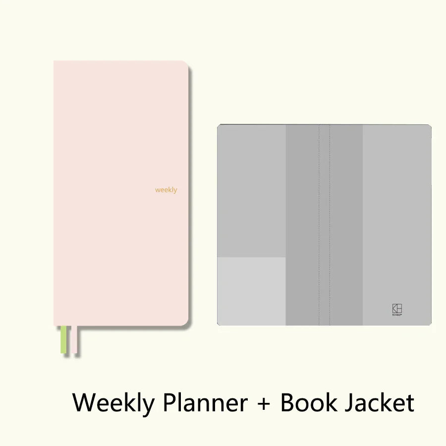 Kinbor 2025 Weekly Planner – Two Pages per Week Schedule Book for Time Management & Daily Efficiency