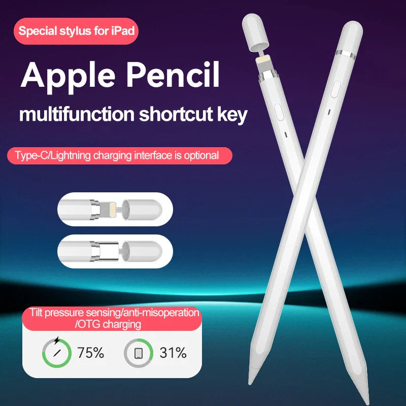 Special Stylus Pen for iPad – Professional Touch Screen Apple Pencil Accessory
