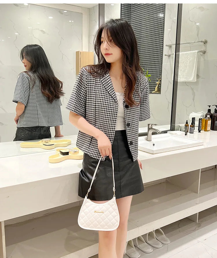 Embroidered Armpit Handbag – New Radis Women's Fashion Versatile Shoulder Bag