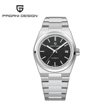 Pagani Design 2024 Men’s Automatic Mechanical Watch – Luxury Sapphire AR Coating, Stainless Steel, 10BAR Waterproof