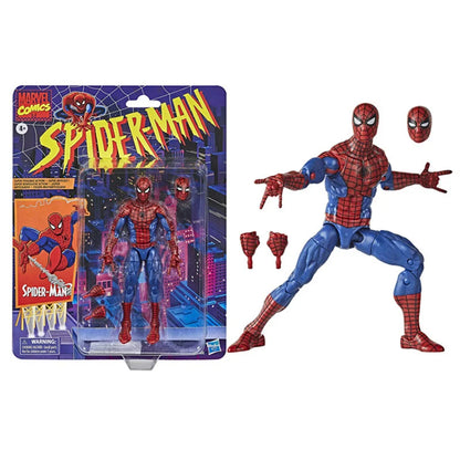 2099 1/12 Scale Spider-Man Action Figure — ML Marvel Legends-Style Deadpool & Venom Avengers Collectible Toy Gift