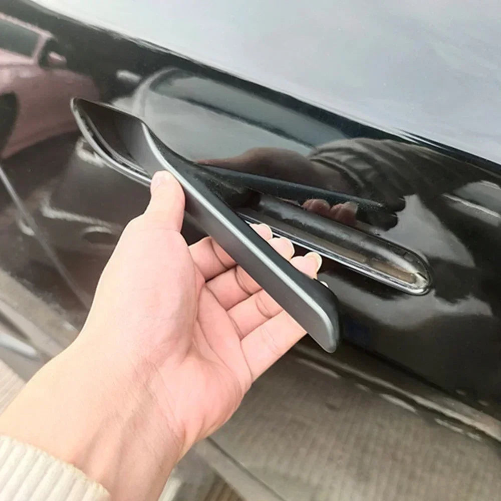 Tesla Model 3/Y Carbon Fiber ABS Door Handle Covers – Premium Durable Car Accessories 2024