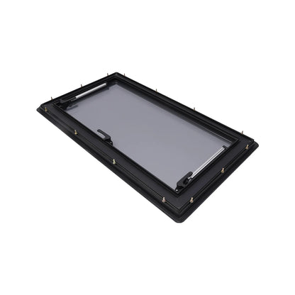 Aluminum RV Hinged Push-Out Window – Caravan & Camper Trailer Accessory, 900x500mm / 450x500mm