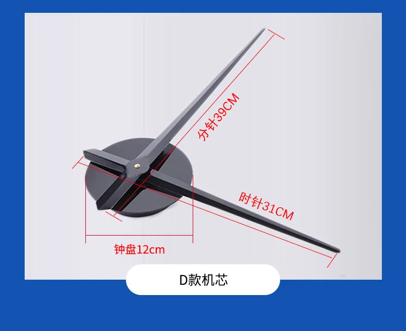 2023 Modern Large 3D DIY Wall Clock – Acrylic Mirror Quartz Clock for Living Room Home Decor
