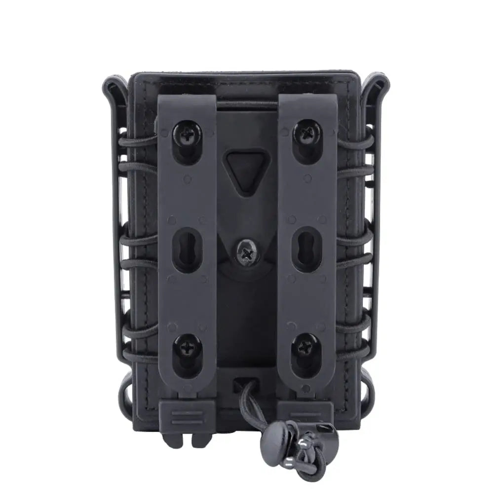 Tactical Fast Mag Pouch – Flexible TPR Magazine Holder for AR15 M4 5.56/7.62, Molle Carrier Holster for Hunting Accessories