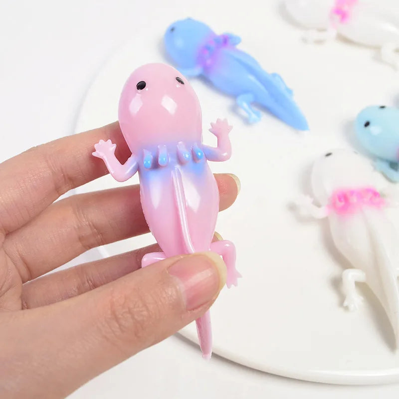 Shooting Fingertip Elastic Salamander Toy - Pullable Stress Relief Party Gift