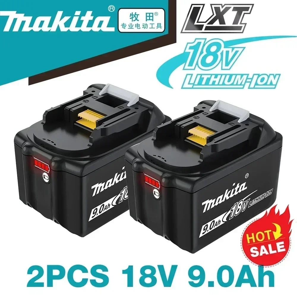 Genuine Makita 6AH BL1860 18V Li-Ion Battery — Replacement for BL1850 & BL1840, Compatible with 18V Screwdrivers, BMS TPCELL