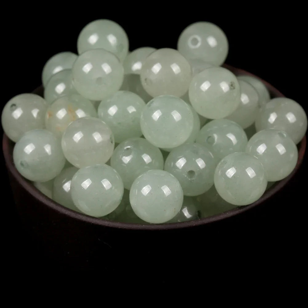 Natural Gemstone Spacer Beads - Tiger Eye, Amazonite, Lava, Turquoise & Agate Loose Beads for DIY Jewelry Bracelets