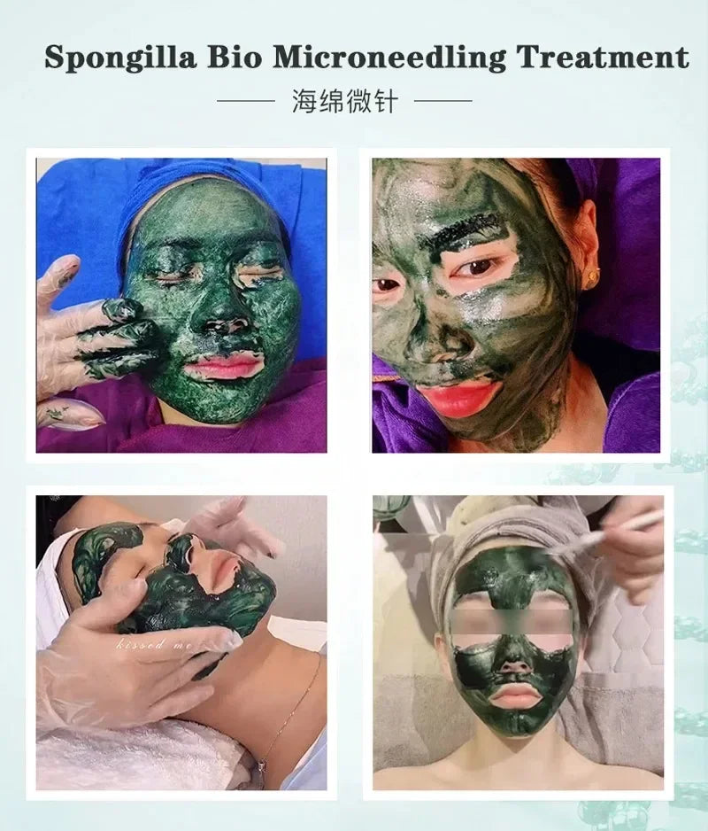 10pcs Sponge Microcrystal Freeze-Dried Collagen Powder — Natural Sponge Spicules for Skin Cell Renewal
