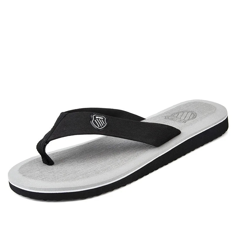 Men's Summer Sandals – High-Quality Anti-Slip Flip Flops, Casual Beach Shoes, Zapatos Hombre Slippers