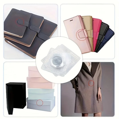 10-Pack Invisible Magnetic Snap Fasteners – 0.99cm Metal Sewing Buttons for Clothing, Bags & DIY Craft Repairs