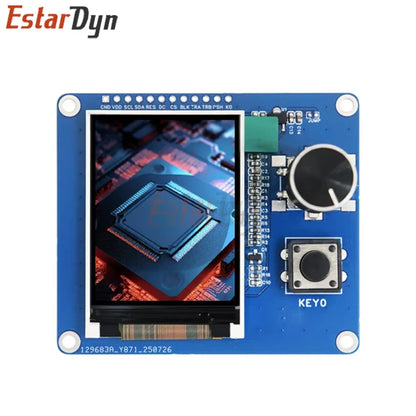 2.0-Inch TFT LCD Display with EC11 Rotary Encoder - IIC SPI Interface Module for ESP32 Raspberry Pi DIY Projects