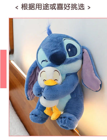 30/45cm Disney Stitch & Lilo Plush Dolls – Cute Donald Duck Stuffed Toys for Kids’ Birthday Gifts & Home Decoration