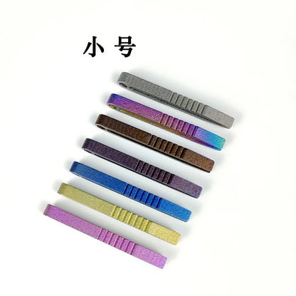 Titanium TC4 Clip Tweezers – Multipurpose EDC Pocket Tool for Outdoor, Camp & Maintenance | 6 Colors